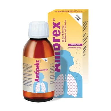 Амбрекс Сироп 30мг/5мл х150мл Nobel Pharma