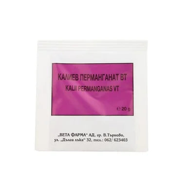 Калиев перманганат х20 г Veta Pharma