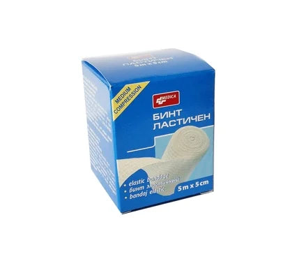 Ластичен бинт 5 м/5 см Medica