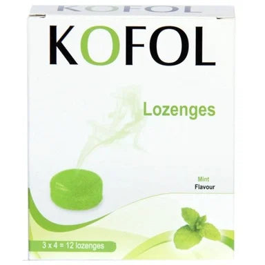 Кофол за здраво гърло x12 ментови бонбони Charak