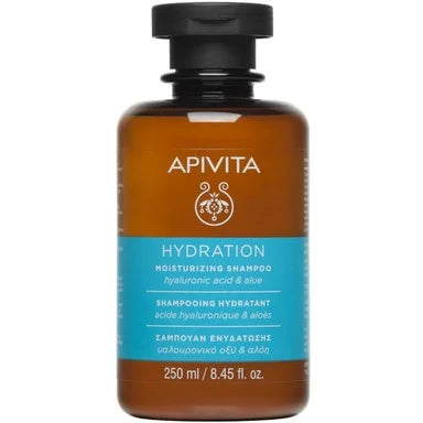 Apivita Шампоан за хидратация с хиалуронова киселина и алое х250 мл
