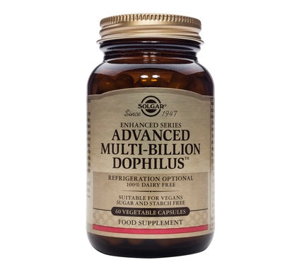 Solgar Адвансд Мулти Билион Дофилус за стомашно-чревния тракт х60 капсули
