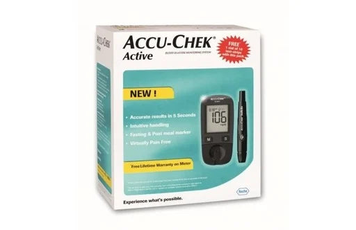 Accu-Chek Active Глюкомер + Тест-ленти х10 броя Roche