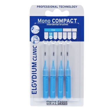 Elgydium Clinic Mono Compact Интердентална четка 0.8 мм x4 брой