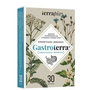 Gastroterra за стомашно-чревния тракт х30 капсули Terrapia