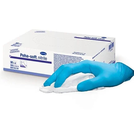 Hartmann Peha-soft Нитрилови нестерилни ръкавици размер М x100 броя