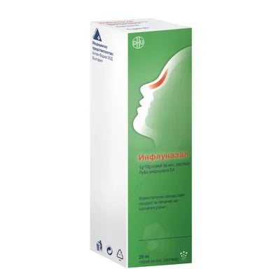 Инфлуназал Спрей за нос 1 г/10 г х20 мл DHU