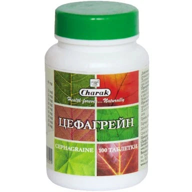 Цефагрейн при синузит и мигрена х100 таблетки Charak