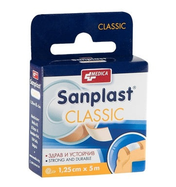 Sanplast Classic 1,25 см х5 м Medica