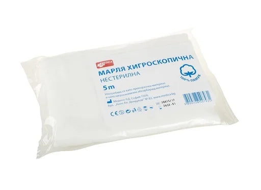 Марля хигроскопична нестерилна х5 Medica