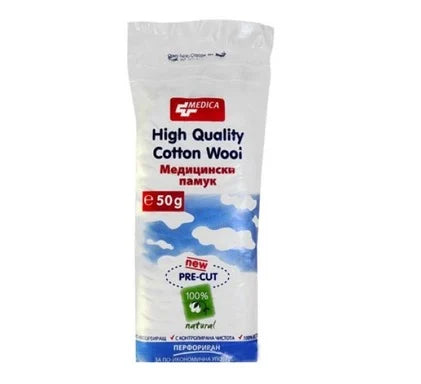 Медицински памук х50 г Medica