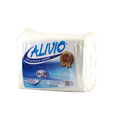 Alivio Чаршаф за еднократна употреба 80/180 см x10 бр