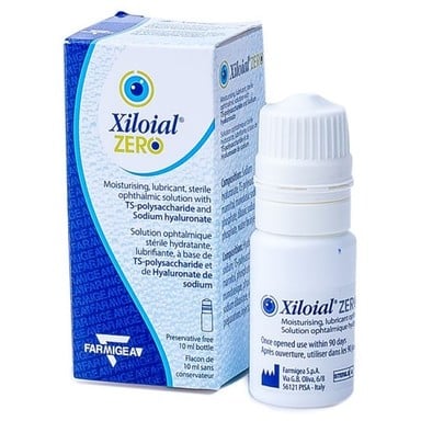 Xiloial Zero Лубрикиращи капки за очи x10 мл Naturpharma