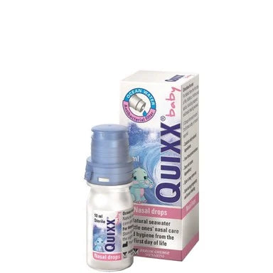 Куикс бейби Капки за нос x10 мл Berlin-Chemie