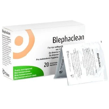 Blephaclean Тампони с лосион за почистване на очи x20 броя