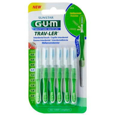 GUM Trav-ler Интердентална четка за зъби 1.1 мм х6 броя