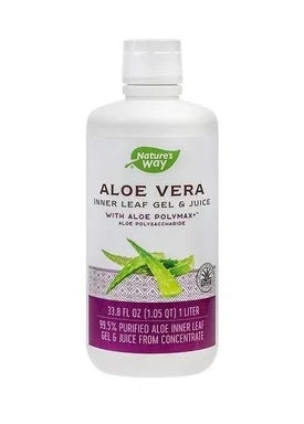 Алое вера гел и сок при храносмилателни проблеми х1 л Nature's Way