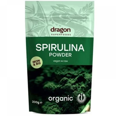 Био Спирулина на прах х200 г Dragon Superfoods