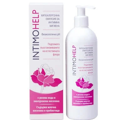 Интимо Хелп Емулсия с хиалуронова киселина х400 мл