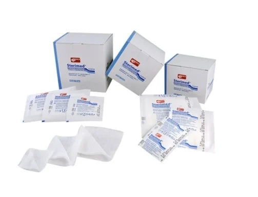 Sterimed Стерилни марлени компреси 5/5 см х50 бр Medica
