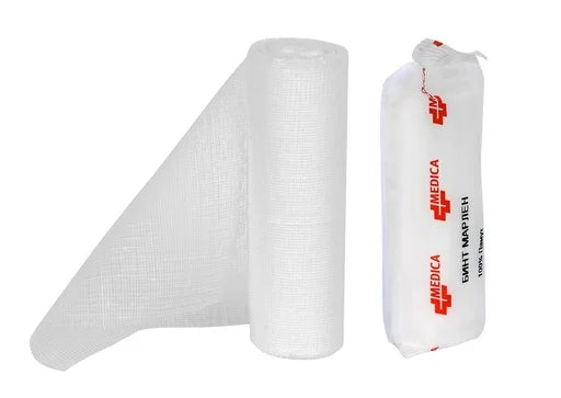 Марлен бинт 5 м/10 см Medica