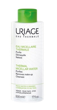 Uriage Термална мицеларна вода за комбинирана и мазна кожа х500 мл