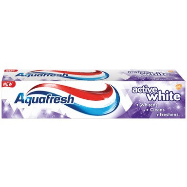 Aquafresh Active White Избелваща паста за зъби х125 мл