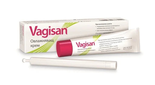 Vagisan Овлажняващ крем при вагинална сухота с апликатор х25 мл