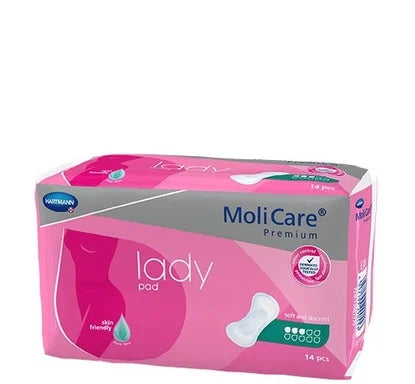 Hartmann MoliCare Premium Lady Урологични подложки 3 капки х14 броя