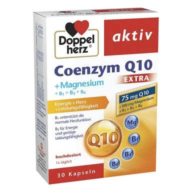 Doppelherz aktiv Коензим Q10 + Магнезий екстра х30 капсули