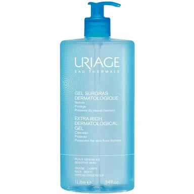 Uriage Почистващ гел за чувствителна кожа x1 л