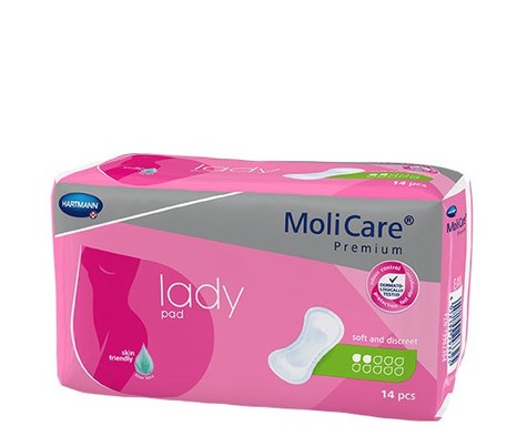 Hartmann MoliCare Premium Lady Урологични подложки 2 капки х14 броя