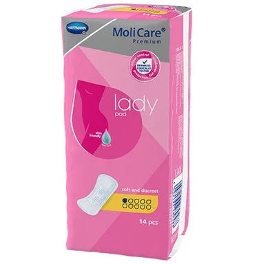 Hartmann MoliCare Premium Lady Урологични подложки 1 капкa х14 броя