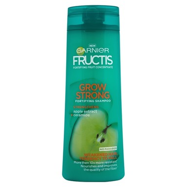Garnier Fructis Grow Strong Шампоан за тънка коса x400 мл