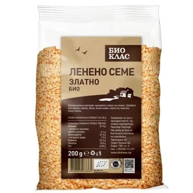 Златно ленено семе х200 г Био Класа