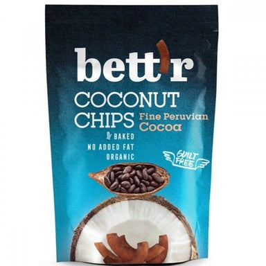 Био кокосов чипс с какао х70 г Bett’r