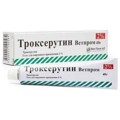 Троксерутин гел при болка и отток 2% x40 г