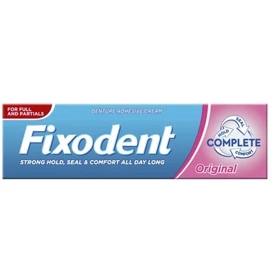 Fixodent Complete Original Фиксиращ крем за зъбни протези х47 г