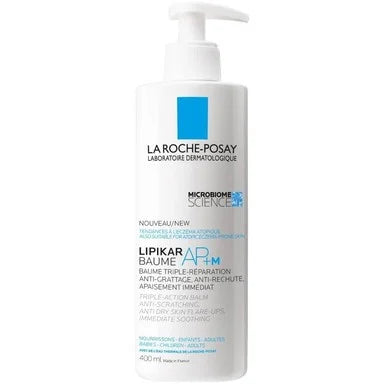 La Roche-Posay Lipikar Baume AP+M Успокояващ балсам за лице и тяло за суха и атопична кожа против сърбеж х400 мл