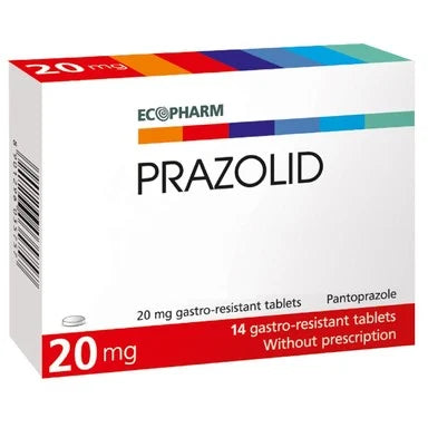 Prazolid 20 мг x14 таблетки