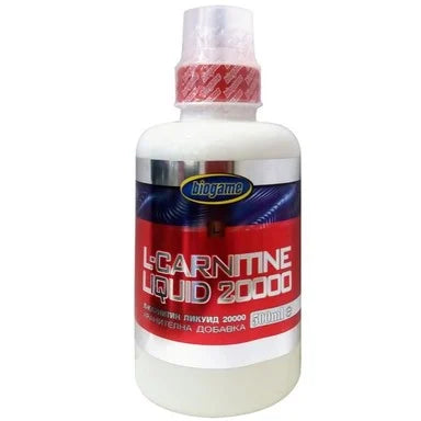 Течен Л-Карнитин за изгаряне на мазнини x500 мл Biogame