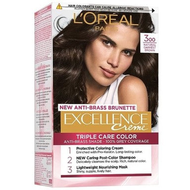Loreal Excellence Creme Боя за коса 300 тъмно кафяв