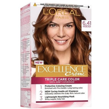 Loreal Excellence Creme Боя за коса 6.41 лешник
