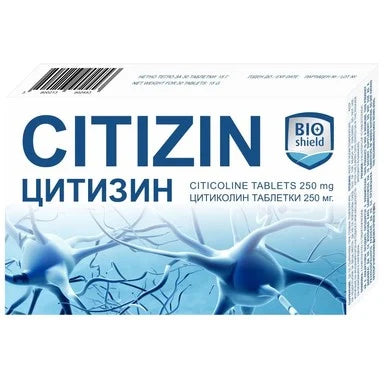 Citizin за памет и концентрация 250 мг х30 таблетки Bioshield