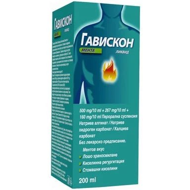 Гавискон Мента суспензия x200 мл
