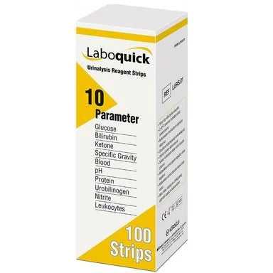 Laboquick Тест ленти за урина за 10 показателя x100 бр