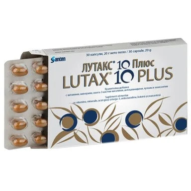 Лутакс 10 Плюс за здрави очи х30 капсули