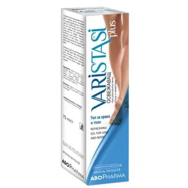 Varistasi Plus Гел за разширени вени за крака и тяло х75 мл Abopharma