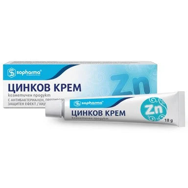 Цинков Крем x18 г Sopharma