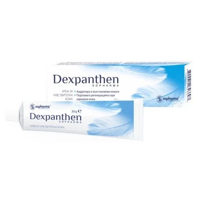 Декспантен Успокояващ крем х30 г Sopharma